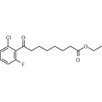 Ethyl 8-(2-chloro-6-fluorophenyl)-8-oxooctanoate|CS-0713040