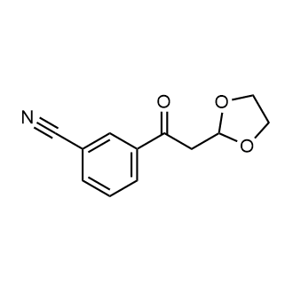 3-(2-(1,3-Dioxolan-2-yl)acetyl)benzonitrile|CS-0713167