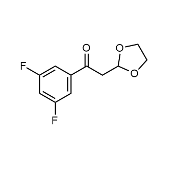 1-(3,5-Difluorophenyl)-2-(1,3-dioxolan-2-yl)ethanone|CS-0713176