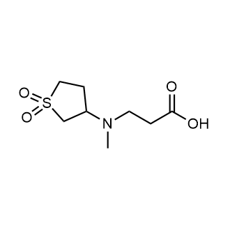 3-((1,1-Dioxidotetrahydrothiophen-3-yl)(methyl)amino)propanoic acid|CS-0713429