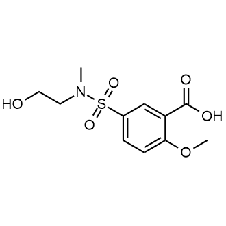 5-(N-(2-Hydroxyethyl)-N-methylsulfamoyl)-2-methoxybenzoic acid|CS-0713596