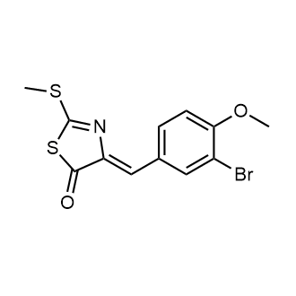 (Z)-4-(3-Bromo-4-methoxybenzylidene)-2-(methylthio)thiazol-5(4H)-one|CS-0713601