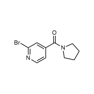 (2-Bromopyridin-4-yl)(pyrrolidin-1-yl)methanone|CS-0713626