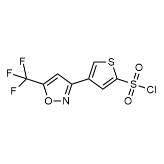 4-(5-(Trifluoromethyl)isoxazol-3-yl)thiophene-2-sulfonyl chloride|CS-0713704
