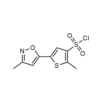 2-Methyl-5-(3-methylisoxazol-5-yl)thiophene-3-sulfonyl chloride|CS-0713714