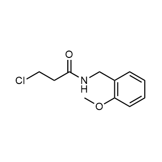 3-Chloro-N-(2-methoxybenzyl)propanamide|CS-0713790