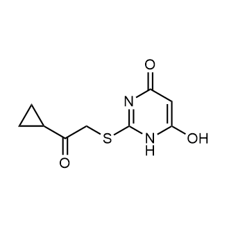 1-Cyclopropyl-2-((4,6-dihydroxypyrimidin-2-yl)thio)ethanone|CS-0713832