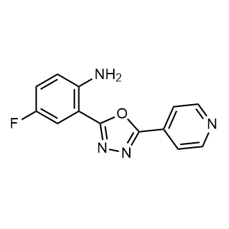 4-Fluoro-2-(5-(pyridin-4-yl)-1,3,4-oxadiazol-2-yl)aniline|CS-0713954