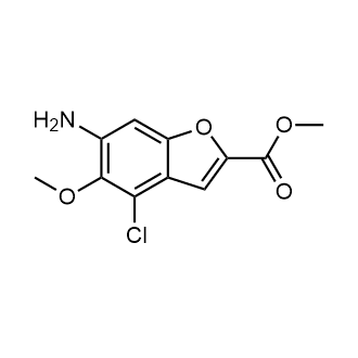 Methyl 6-amino-4-chloro-5-methoxybenzofuran-2-carboxylate|CS-0714128