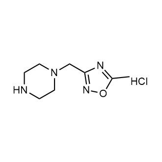1-[(5-Methyl-1,2,4-oxadiazol-3-yl)methyl]piperazine hydrochloride|CS-0714364