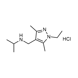 N-((1-Ethyl-3,5-dimethyl-1H-pyrazol-4-yl)methyl)propan-2-amine hydrochloride|CS-0714368