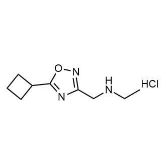 N-((5-Cyclobutyl-1,2,4-oxadiazol-3-yl)methyl)ethanamine hydrochloride|CS-0714440