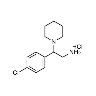 [2-(4-Chlorophenyl)-2-(1-piperidinyl)ethyl]amine hydrochloride|CS-0714448