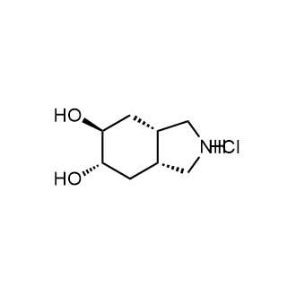 (3AR,5S,6S,7aS)-octahydro-1H-isoindole-5,6-diol hydrochloride|CS-0714561