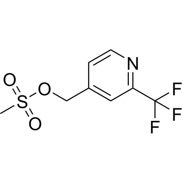 4-Pyridinemethanol, 2-(trifluoromethyl)-, 4-methanesulfonate|CS-0715222