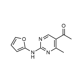 1-(2-(Furan-2-ylamino)-4-methylpyrimidin-5-yl)ethanone|CS-0715314