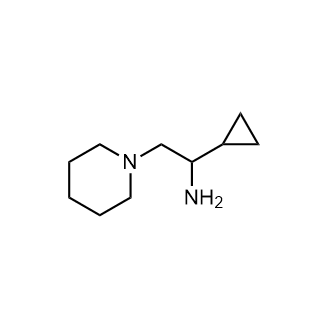 1-Cyclopropyl-2-(piperidin-1-yl)ethanamine|CS-0715383