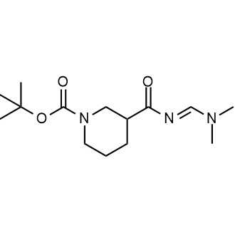 1,1-Dimethylethyl 3-[[[(dimethylamino)methylene]amino]carbonyl]-1-piperidinecarboxylate|CS-0715475