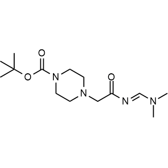1,1-Dimethylethyl 4-[2-[[(dimethylamino)methylene]amino]-2-oxoethyl]-1-piperazinecarboxylate|CS-0715477