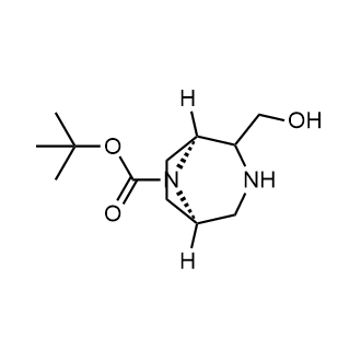 tert-Butyl (1S,5R)-2-(hydroxymethyl)-3,8-diazabicyclo[3.2.1]octane-8-carboxylate|CS-0715550