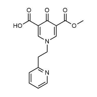 5-(Methoxycarbonyl)-4-oxo-1-(2-(pyridin-2-yl)ethyl)-1,4-dihydropyridine-3-carboxylic acid|CS-0715587