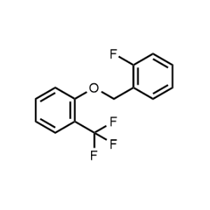 1-Fluoro-2-((2-(trifluoromethyl)phenoxy)methyl)benzene|CS-0715708