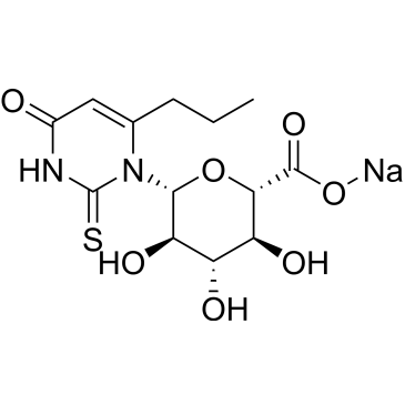 Propylthiouracil N-β-D-Glucuronide Sodium Salt|CS-0716269