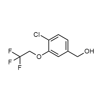 4-Chloro-3-(2,2,2-trifluoroethoxy)benzenemethanol|CS-0716472