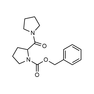 Phenylmethyl 2-(1-pyrrolidinylcarbonyl)-1-pyrrolidinecarboxylate|CS-0716542