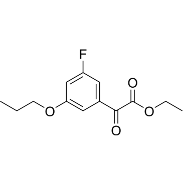 Ethyl 2-(3-fluoro-5-propoxyphenyl)-2-oxoacetate|CS-0716792