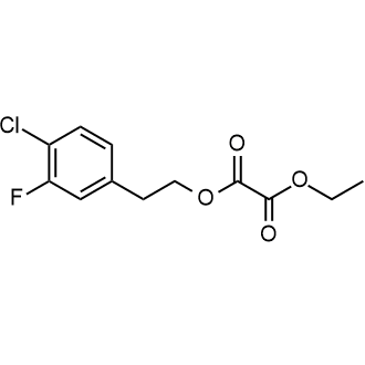 4-Chloro-3-fluorophenethyl ethyl oxalate|CS-0716802