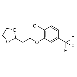 2-(2-(2-Chloro-5-(trifluoromethyl)phenoxy)ethyl)-1,3-dioxolane|CS-0716946
