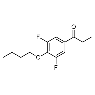 1-(4-Butoxy-3,5-difluorophenyl)propan-1-one|CS-0717186