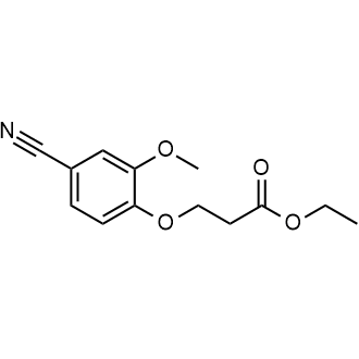 Ethyl 3-(4-cyano-2-methoxyphenoxy)propanoate|CS-0717604