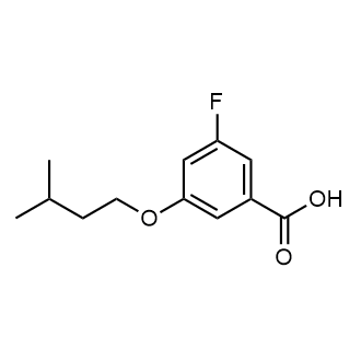 3-Fluoro-5-(isopentyloxy)benzoic acid|CS-0717687