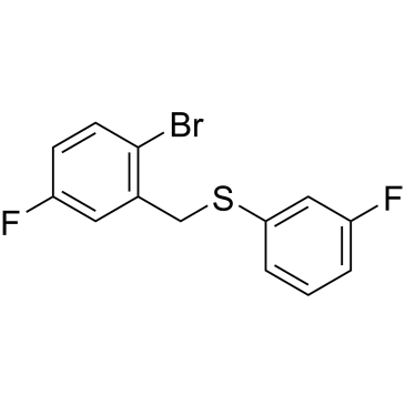 (2-Bromo-5-fluorobenzyl)(3-fluorophenyl)sulfane|CS-0717790