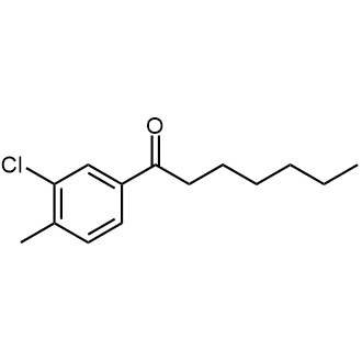 1-(3-Chloro-4-methylphenyl)heptan-1-one|CS-0718106