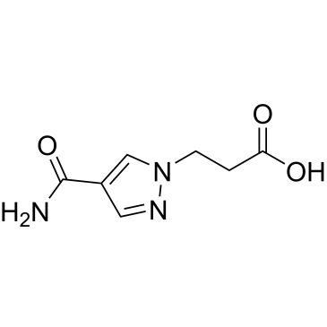 3-(4-Carbamoyl-1H-pyrazol-1-yl)propanoic acid|CS-0718316