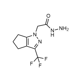 2-(3-(Trifluoromethyl)-5,6-dihydrocyclopenta[c]pyrazol-1(4H)-yl)acetohydrazide|CS-0718345