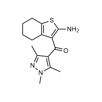 (2-Amino-4,5,6,7-tetrahydrobenzo[b]thiophen-3-yl)(1,3,5-trimethyl-1H-pyrazol-4-yl)methanone|CS-0718591