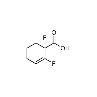 1,2-DIfluorocyclohex-2-enecarboxylic acid|CS-0718976