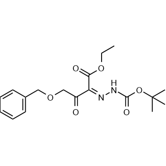 Ethyl 2-[2-[(1,1-dimethylethoxy)carbonyl]hydrazinylidene]-3-oxo-4-(phenylmethoxy)butanoate|CS-0719363