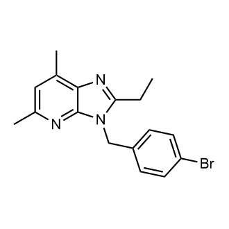 3-(4-Bromobenzyl)-2-ethyl-5,7-dimethyl-3H-imidazo[4,5-b]pyridine|CS-0719548