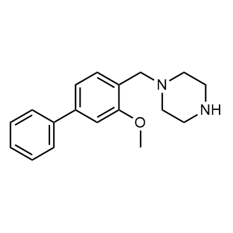 1-((3-Methoxy-[1,1'-biphenyl]-4-yl)methyl)piperazine|CS-0719568