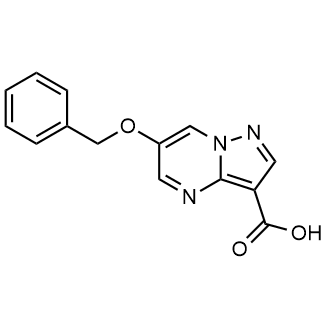 6-(Benzyloxy)pyrazolo[1,5-a]pyrimidine-3-carboxylic acid|CS-0719584