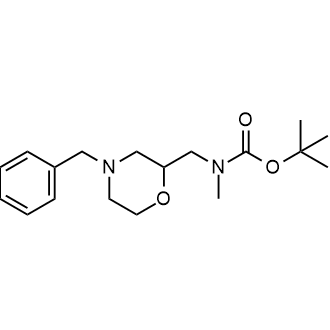tert-Butyl (4-benzylmorpholin-2-yl)methylmethylcarbamate|CS-0719753