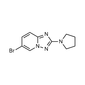 6-Bromo-2-(pyrrolidin-1-yl)-[1,2,4]triazolo[1,5-a]pyridine|CS-0720062
