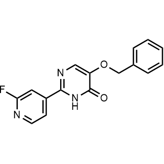 5-(Benzyloxy)-2-(2-fluoropyridin-4-yl)pyrimidin-4(3H)-one|CS-0720240