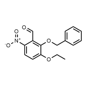 Benzaldehyde, 3-ethoxy-6-nitro-2-(phenylmethoxy)-|CS-0720468