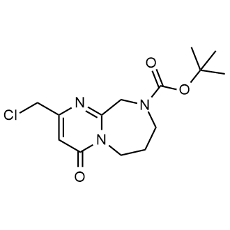 tert-Butyl 2-(chloromethyl)-4-oxo-6,7,8,10-tetrahydropyrimido[1,2-a][1,4]diazepine-9(4H)-carboxylate|CS-0720573